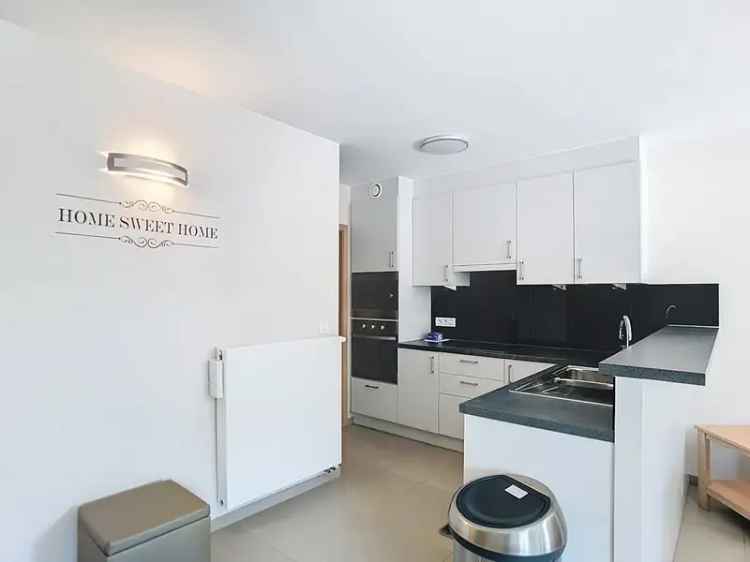 Appartement te koop Ieper 2 slaapkamers 2 terrassen bemeubeld