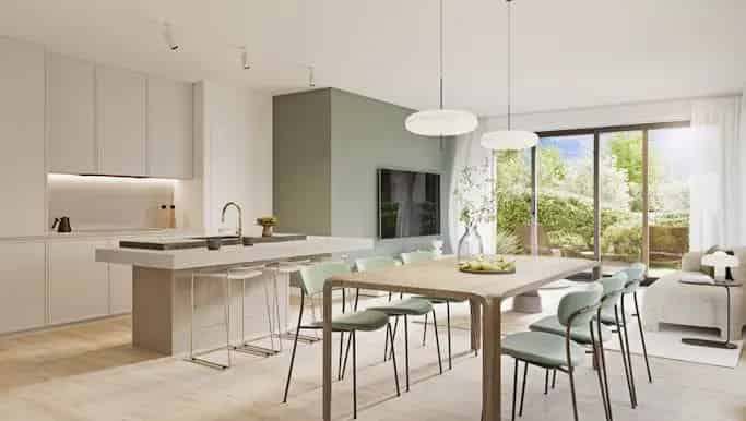 Nieuwbouwappartement 1 slaapkamer Kruishoutem - Investering 351% rendement