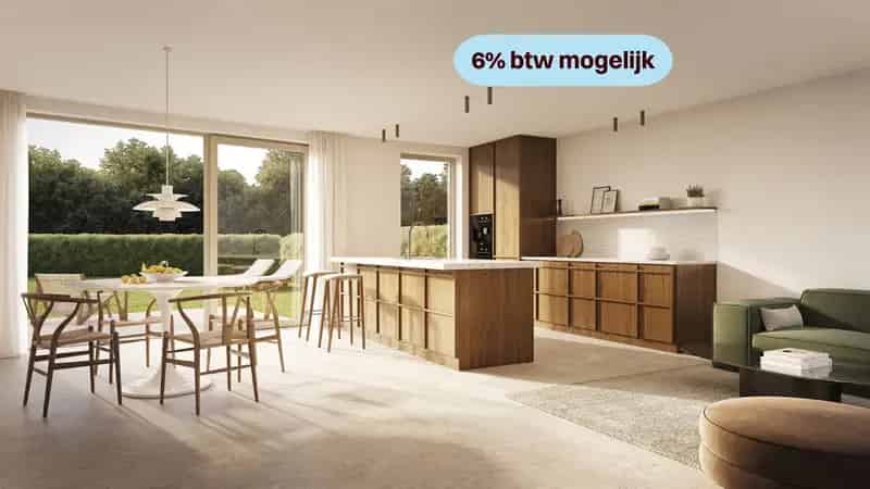 Moderne Schakelwoning 3 slaapkamers Privétuin Sint-Amandsberg