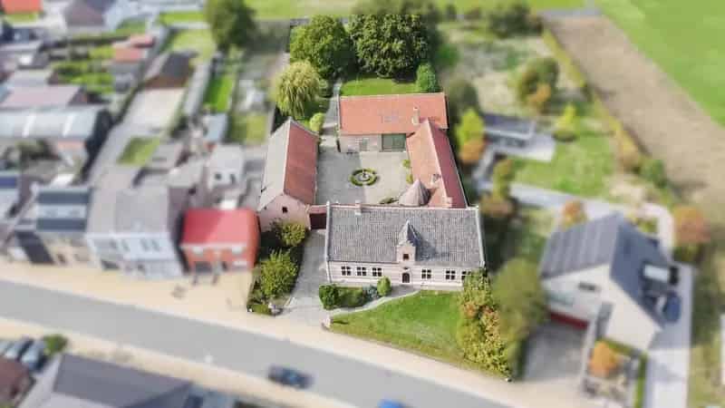Authentieke Vierkantshoeve Herdersem 5 slaapkamers