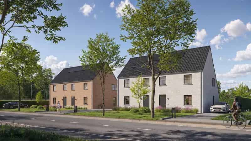 Huis te huur Waasmunster: gezinswoning 3 slaapkamers grote tuin