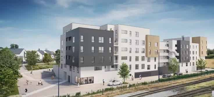 Appartementen te Koop Luttre - Nieuwbouw met Terras