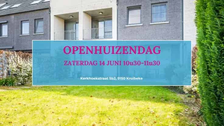 Gelijkvloers Appartement met Tuin te Koop in Kruibeke