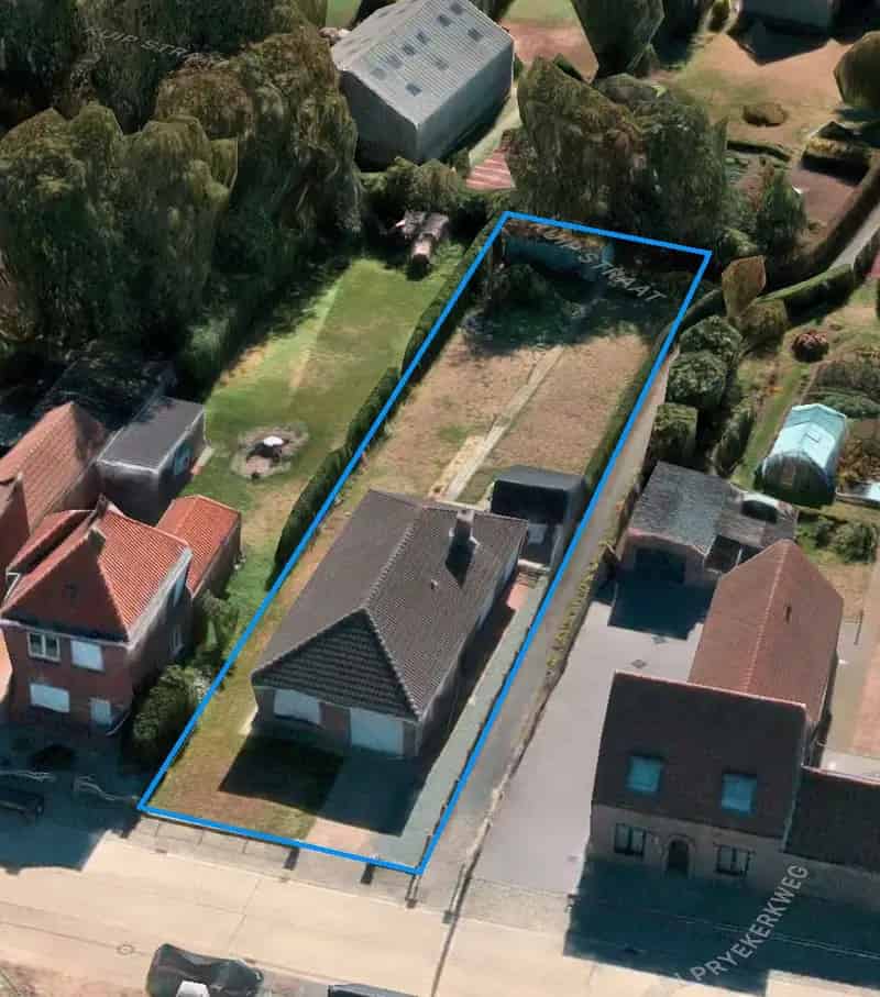 Bungalow te koop in Ertvelde 930m²
