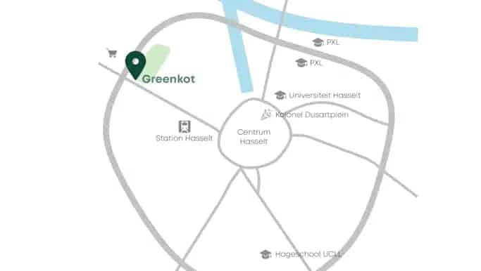 Nieuwbouwproject GREENKOT Hasselt