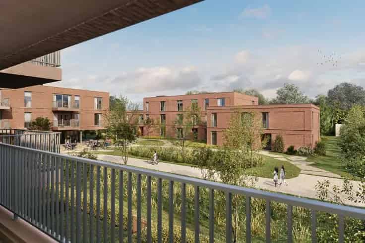 Appartement Te Koop Boortmeerbeek 95m2 2 slaapkamers Ruim Terras 6 BTW