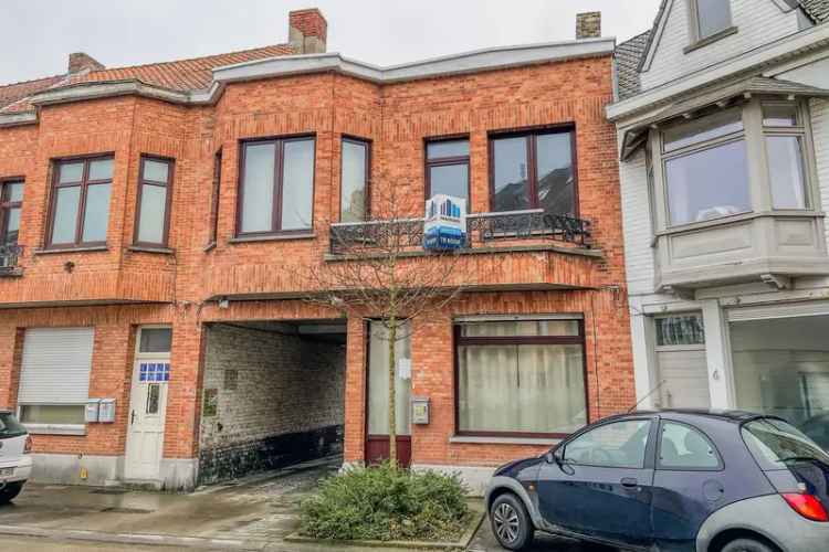 Huis te koop in De Panne met 3 slaapkamers en investeringsmogelijkheden