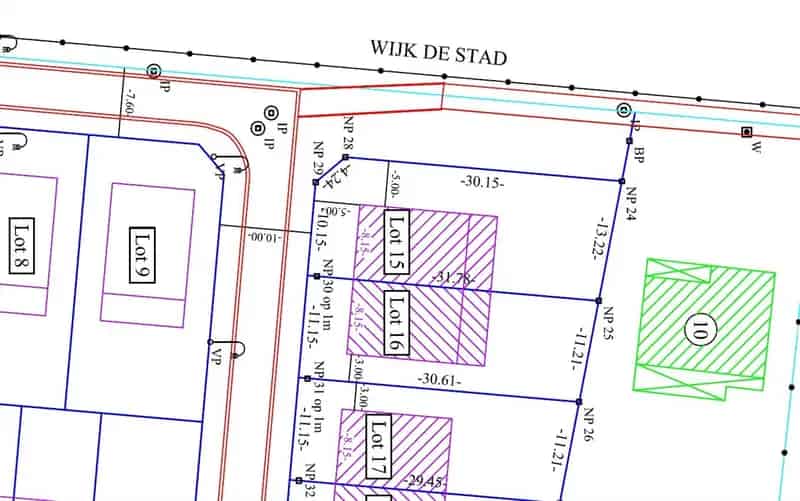 Bouwgrond Halfopen Bebouwing 4a22