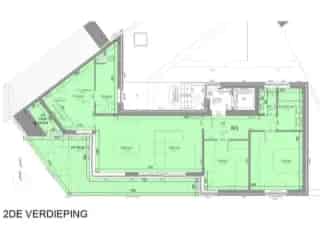 Penthouse te koop Aarsele 111m2 2 slaapkamers terras
