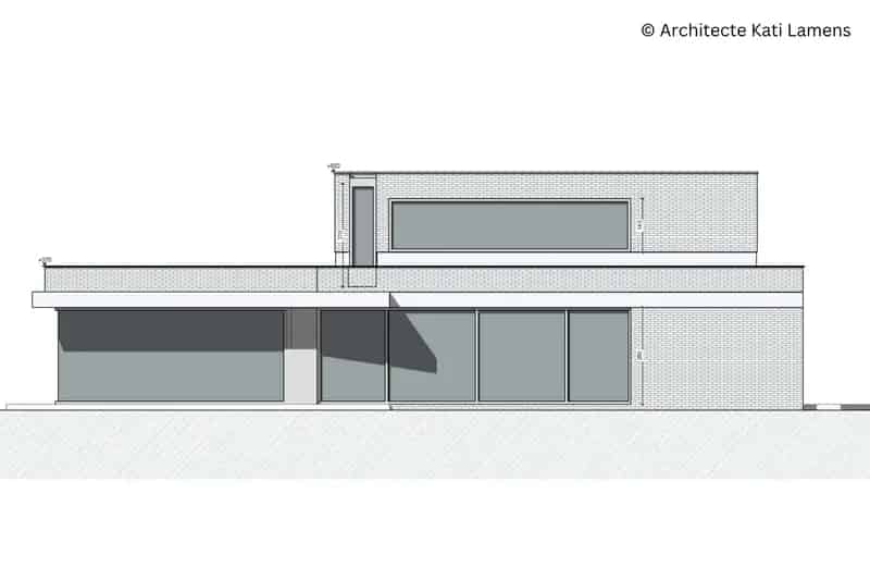 Zuidgerichte Bouwgrond 12,09 are Humbeek