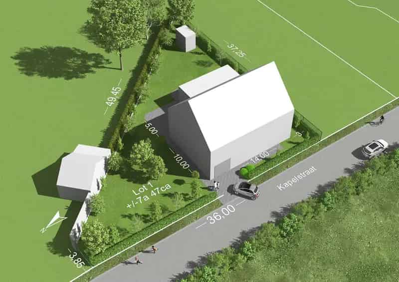 Bouwgrond te huur Boutersem 7a 47ca Landelijke ligging
