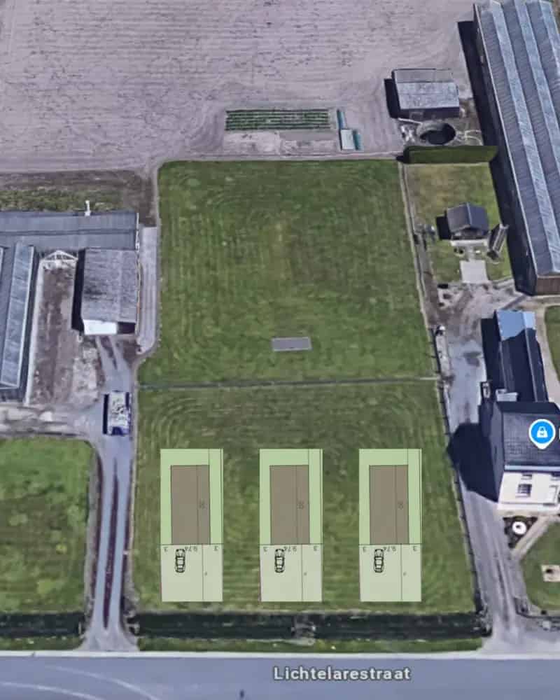 Bouwgrond Lochristi: 2 Percelen te Koop 716m²