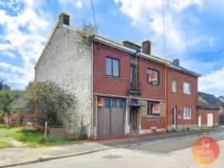 Huis te Koop Lixhe Vise 209m2 3 Gevels Garage Tuin Te Renoveren