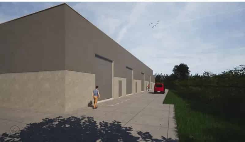 Ruim Magazijn te Huur met Parking