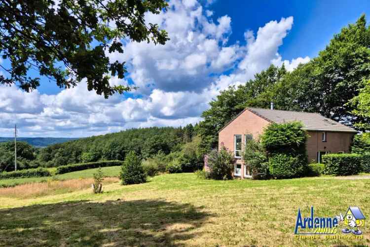 Te koop huis in een bijna geheime plek met uitzicht in de Ardennen