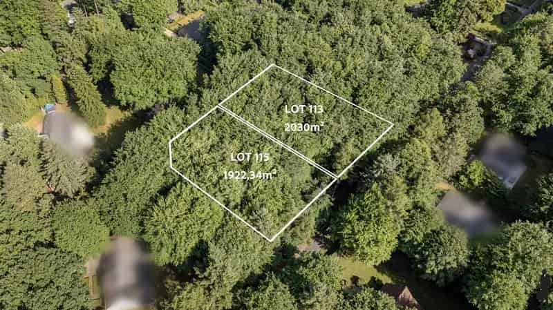 Villaperceel 1922m² Nabij Heide
