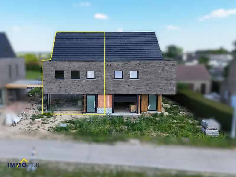 Nieuwbouw woning 3 slaapkamers carport tuin Aalst Denderleeuw Ninove