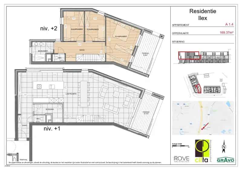 Appartement te huur Res Ilex Elewijt