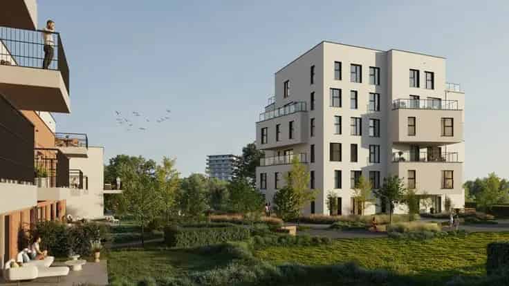 Studio te Koop Anderlecht - 43m² - Tuin - Nabij Station Brussel-Zuid