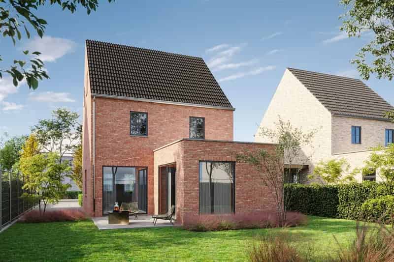 Nieuwbouwwoning Open Bebouwing Mooi Perceel