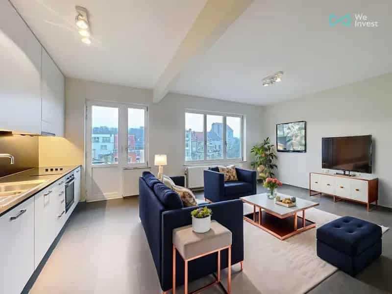 Te Koop 1 Slaapkamer Appartement Laeken Nabij Atomium