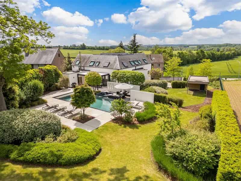 Huis te huur Hoegaarden: Luxe villa met zwembad en fitness