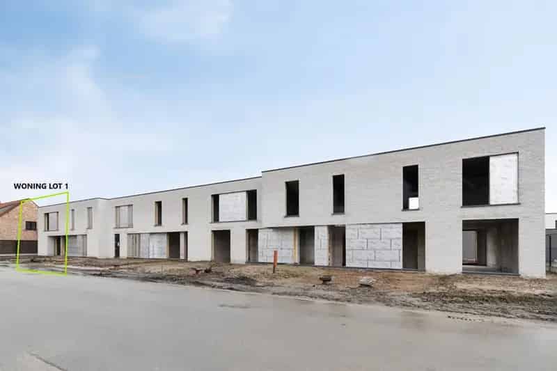Nieuwbouw Woningen Houthulst 3 slaapkamers Ruime Garage Energiezuinig