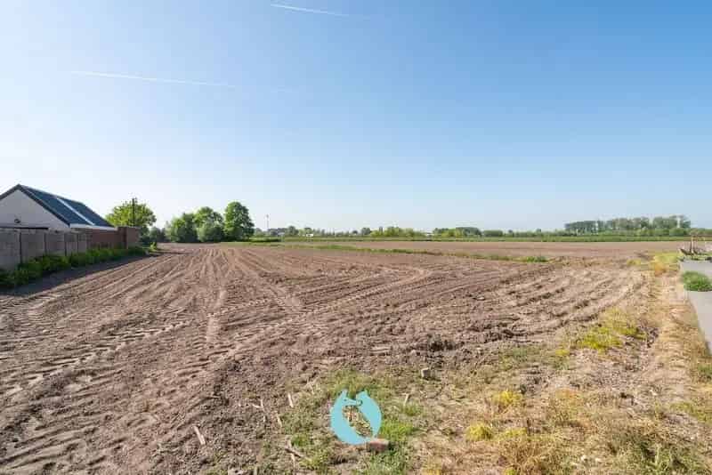Bouwgrond Evergem 1500m² Zuidgericht