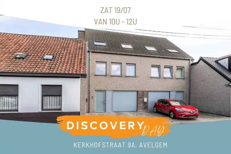 Bel-"etage te koop Avelgem 3 slaapkamers garage tuin