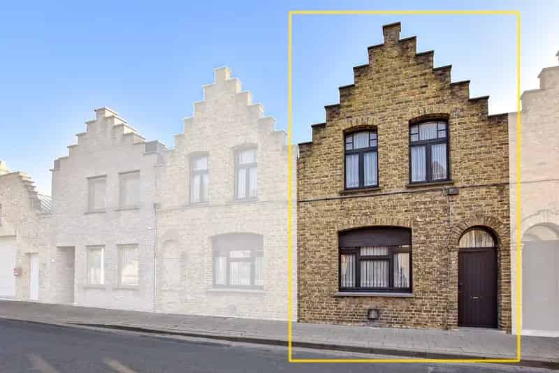 Gezellige Stadswoning Diksmuide Zuidgerichte Tuin