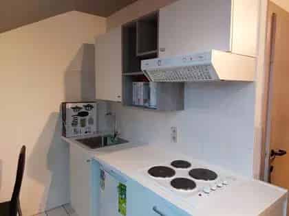 Studio te huur Brugge Dampoort 48m2 terras tuin