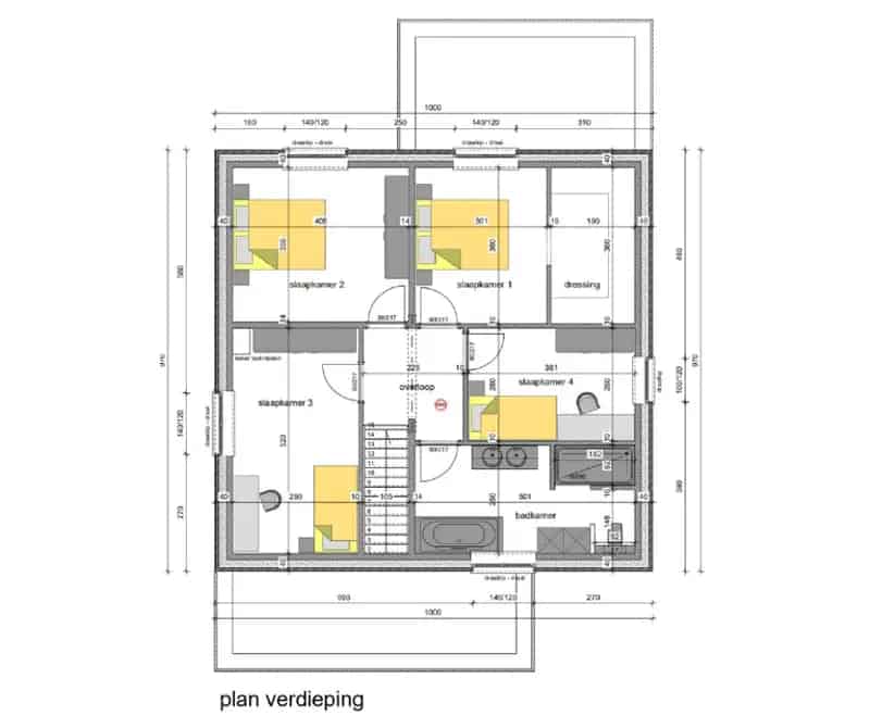 Nieuwbouwvilla 22 are Zuidwest tuin Persoonlijke indeling