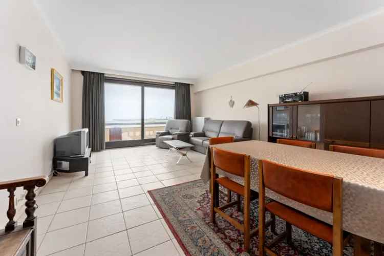 Appartement te koop Zeebrugge 3 slaapkamers Zeezicht