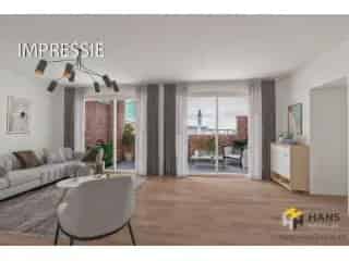 Appartement te koop Deurne 74m2 1 slaapkamer ruim terras