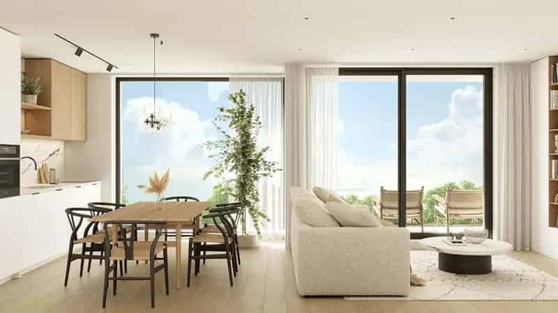 Nieuwbouw Appartement 2 Slaapkamers Residentie Flandrien Kluisbergen