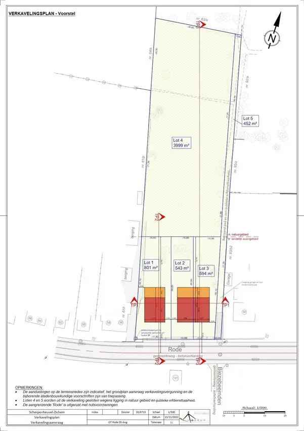 Mooie bouwgrond voor driegevelwoning, grenzend aan bos