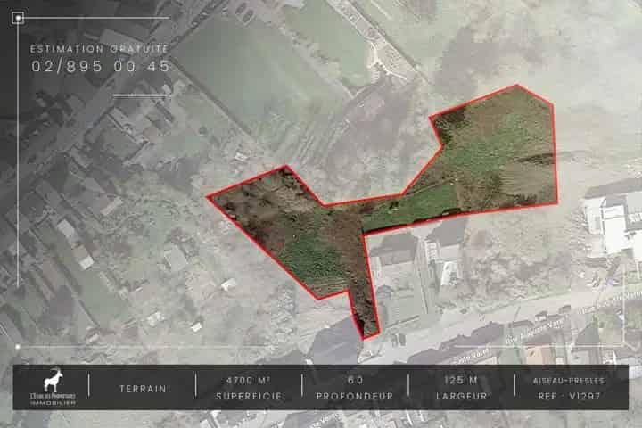 Bouwgrond Aiseau-Presles: Bouw uw droomhuis