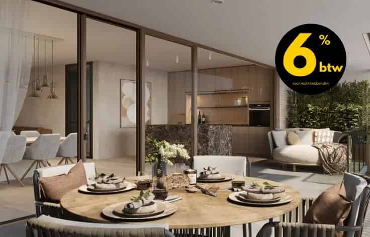 Villa-appartement Genk 2 slaapkamers 2 terrassen