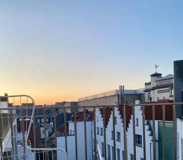 Appartement te koop Sablon - gerenoveerd 2 slaapkamers terras