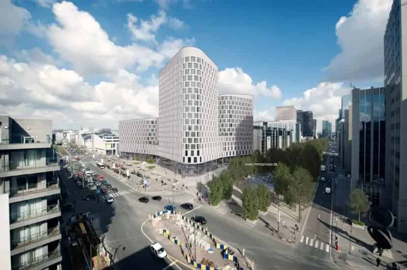 Nieuwbouw Kantoren te Huur Quatuor Brussel