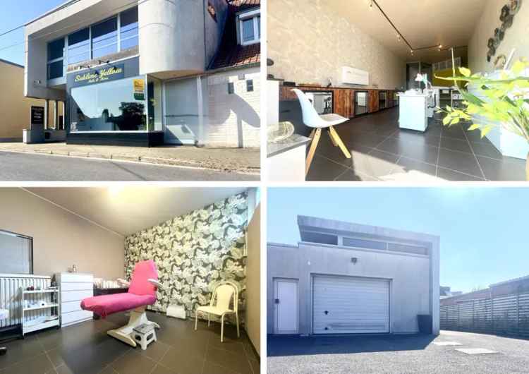 Handelspand met garage en parkeergelegenheid (640m²)