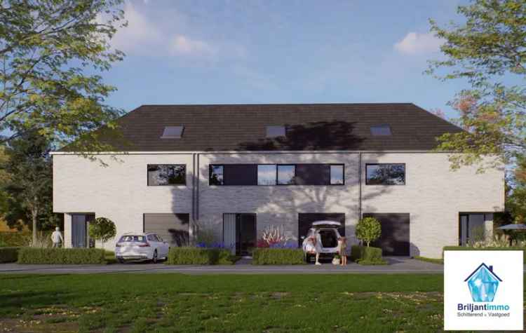 Nieuw te bouwen woning met inpandige garage in België