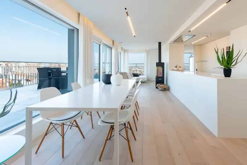 Luxe Penthouse Westende Bad Zeezicht Terras Domotica