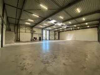 Industrie te huur Evergem 1310m² loods R4 kanaal Gent-Terneuzen