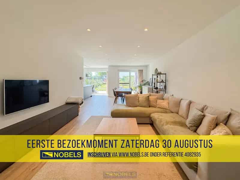 Moderne woning met kapsalon Zingem  3 slaapkamers tuin airco