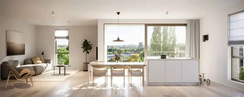 Appartement te huur Schelle 2 slaapkamers nieuwbouw