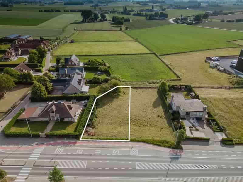 Bouwgrond 859m² te Bellegem - Villa - Rustig - Kortrijk