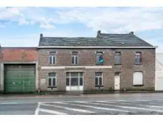 Industrieel Complex te Gaurain-Ramecroix 735m2 Magazijn Werkplaats 3 slaapkamers