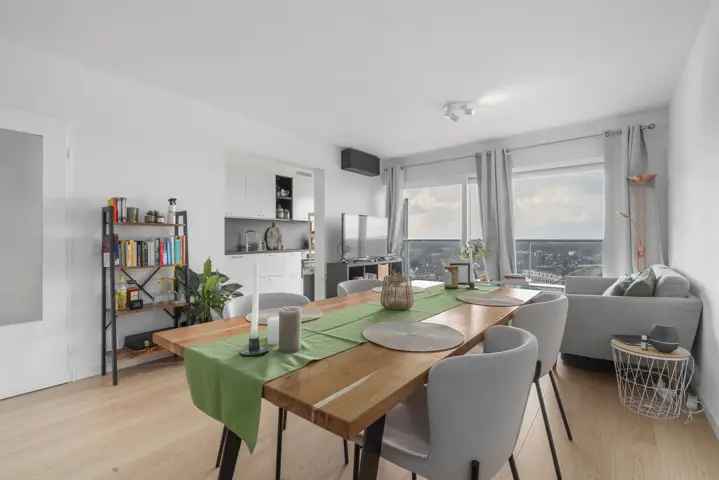 Te koop appartement met prachtig uitzicht in Gent