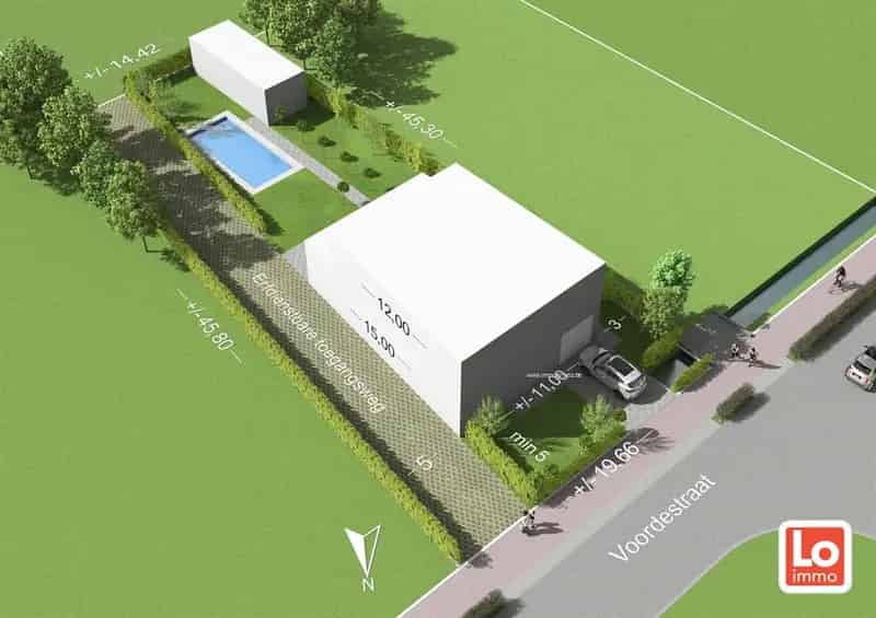 Afbraakwoning te koop Lochristi 773m²